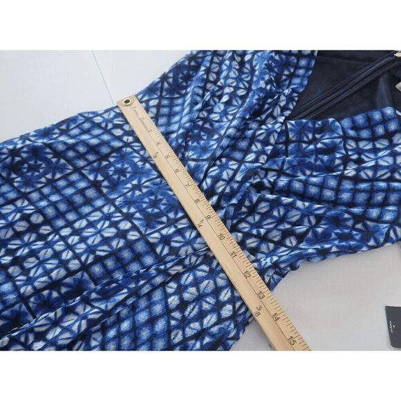 TOMMY HILFIGER Women's Island Tile Chiffon Maxi Dress Size 2 - Picture 12 of 12